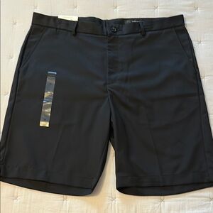 Men's Black Greg Norman Shark golf Shorts